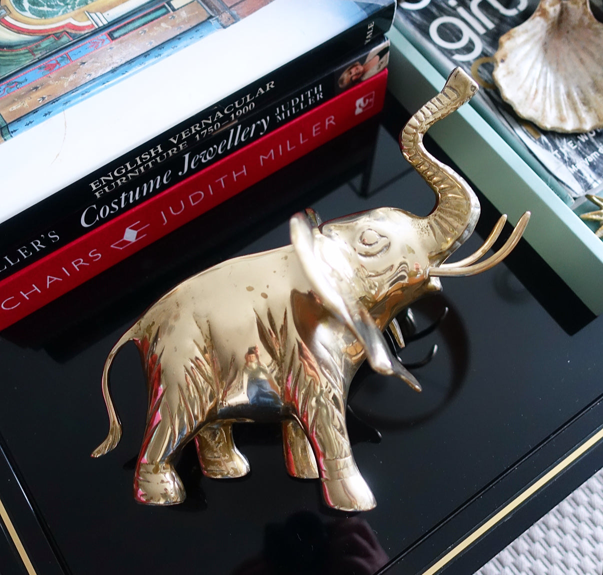 Brass elephant