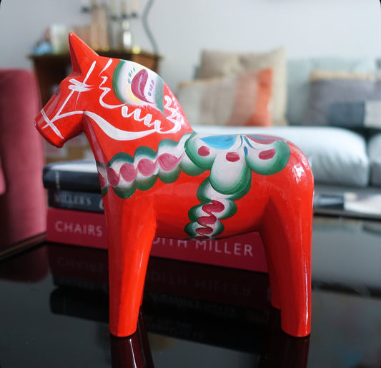 8 inch Swedish Dala Horse