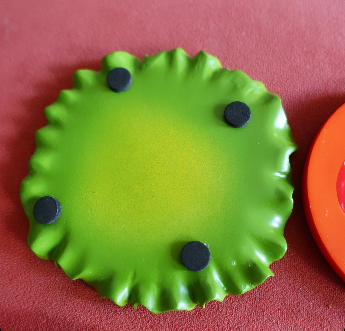 Burger coaster set
