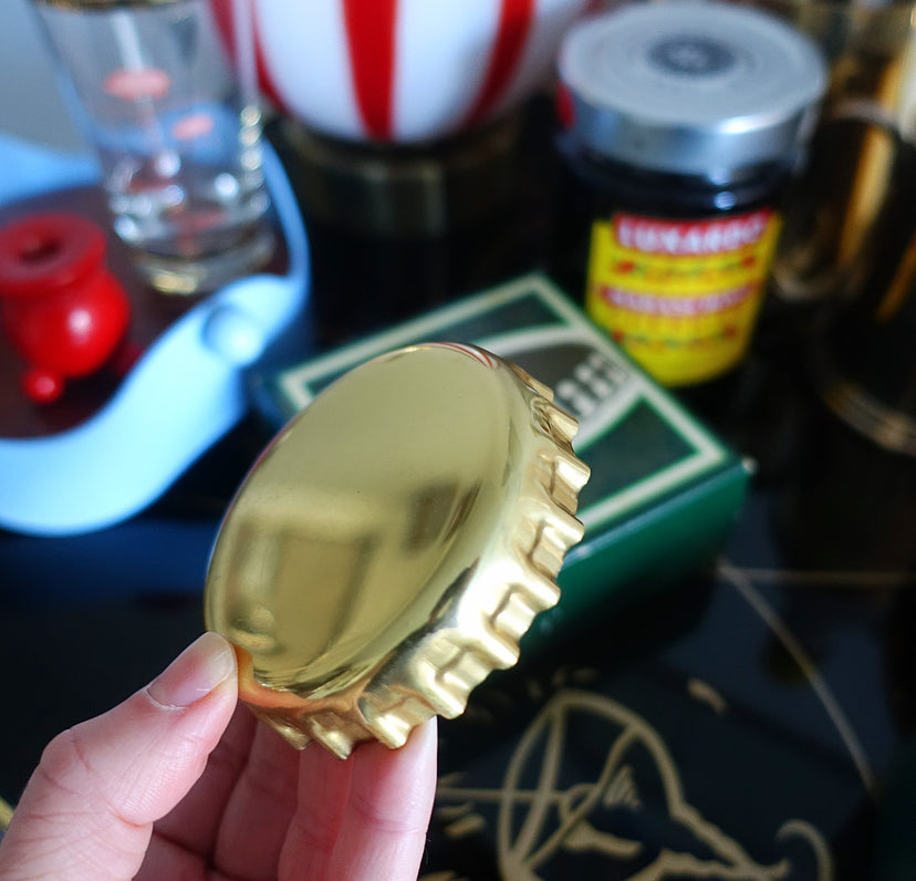 Georg Jensen giant bottle cap bottle opener