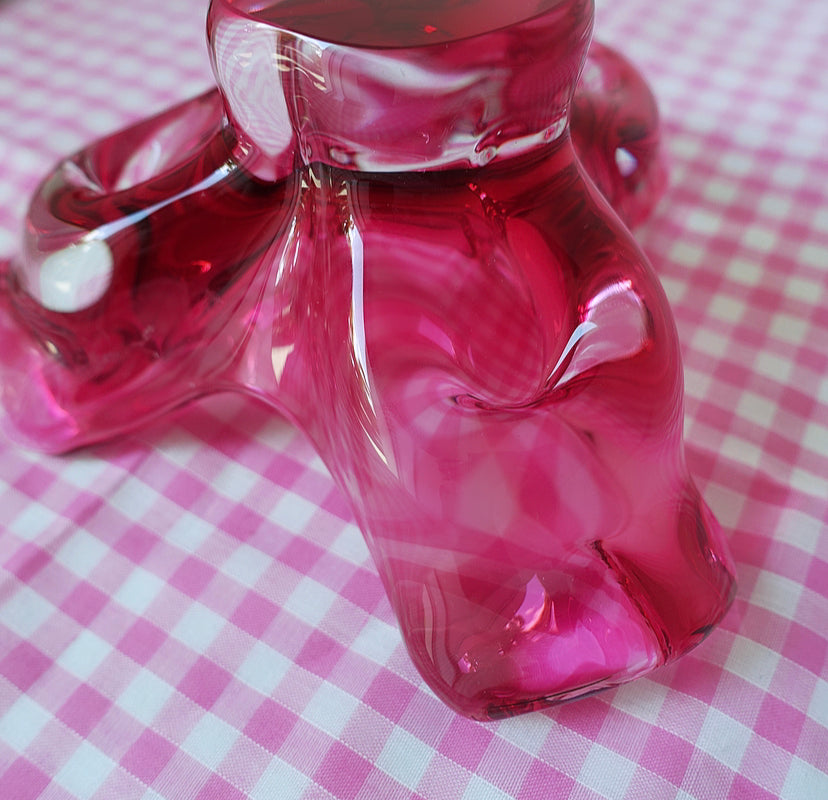 Mid-Century Josef Hospodka glass trinket dish