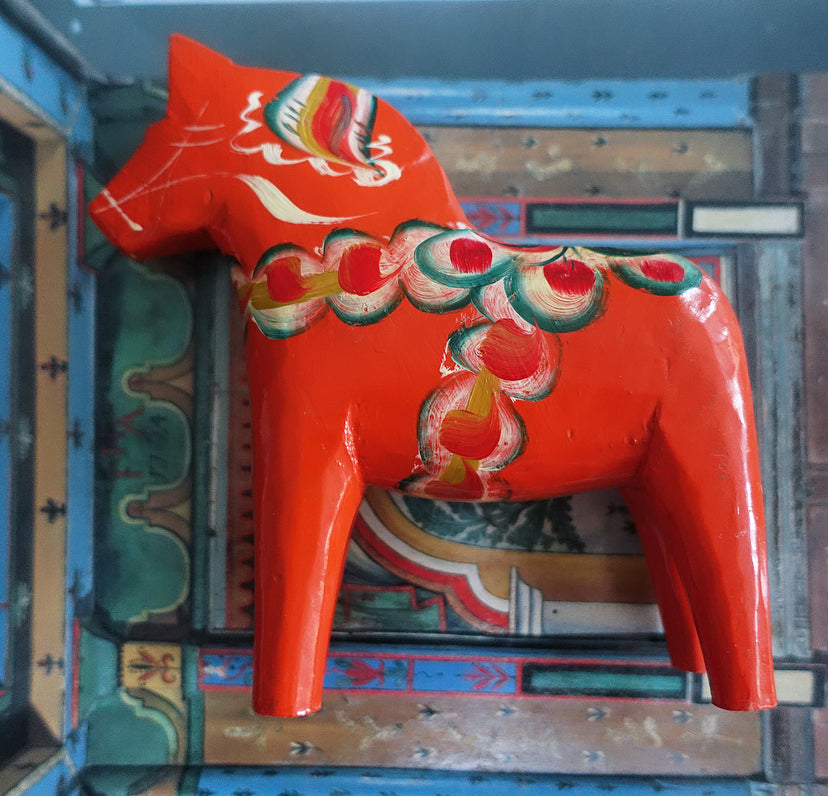Mid-Century 5 inch Swedish Dala horse