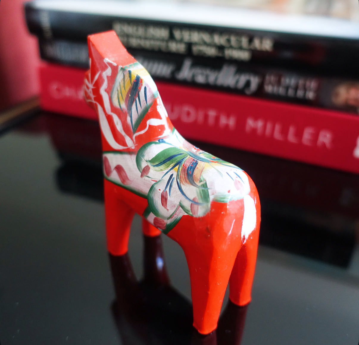 4 inch Swedish Dala horse
