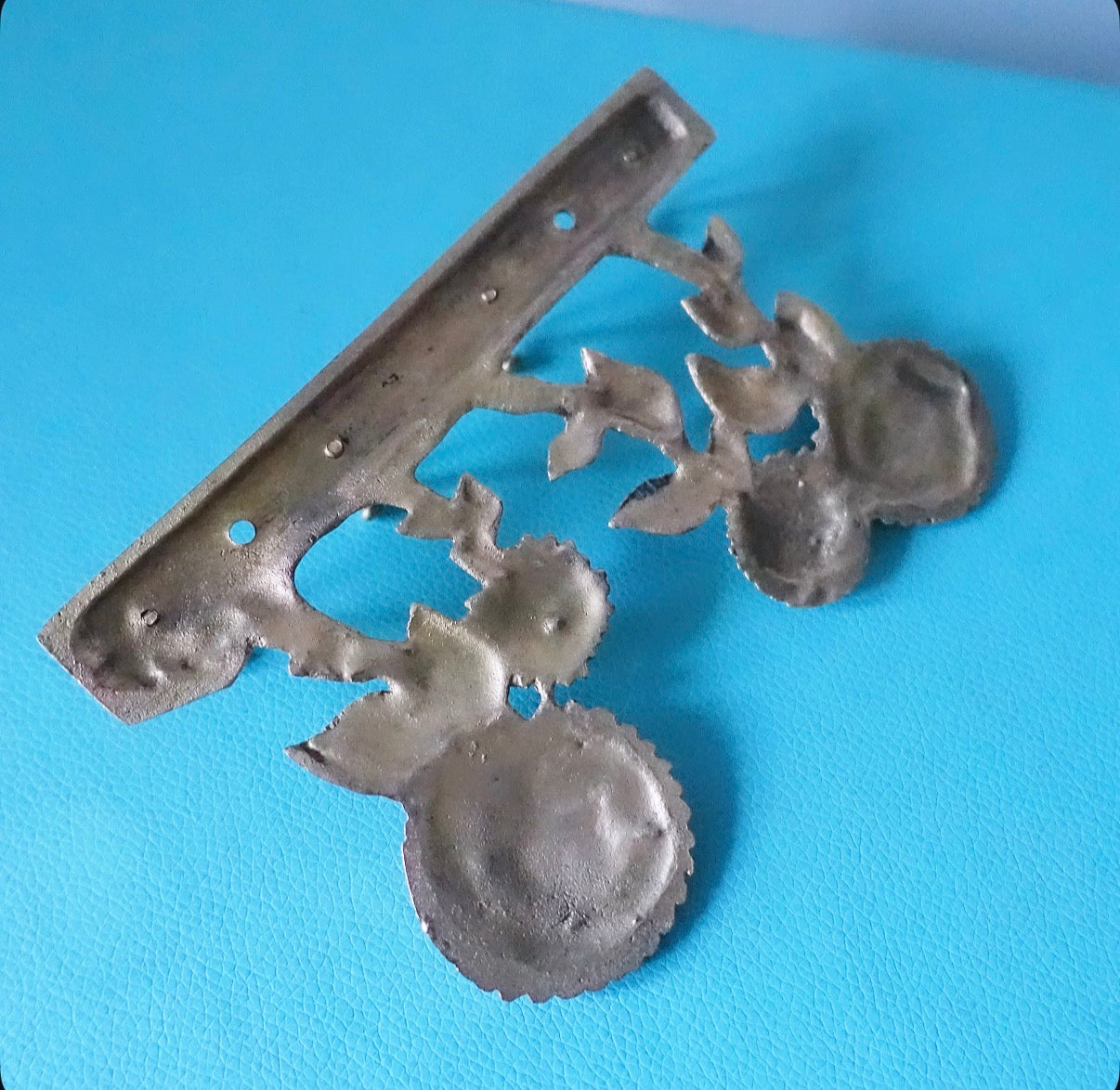 Brass Sunflower wall hook