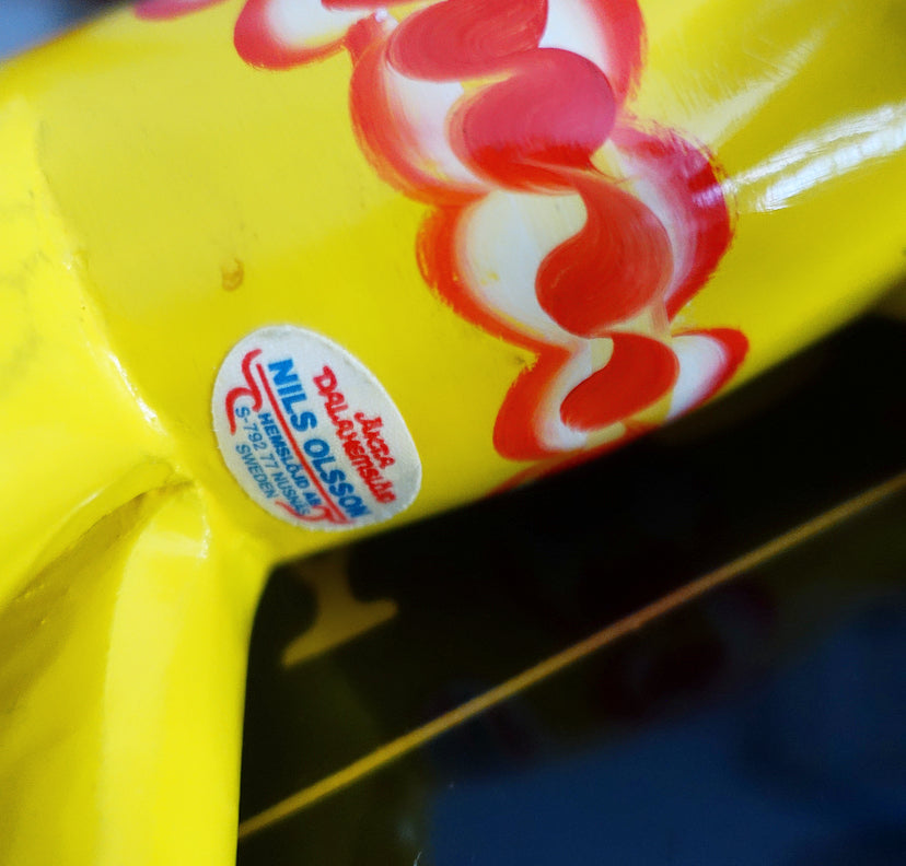 Large yellow Dala Horse