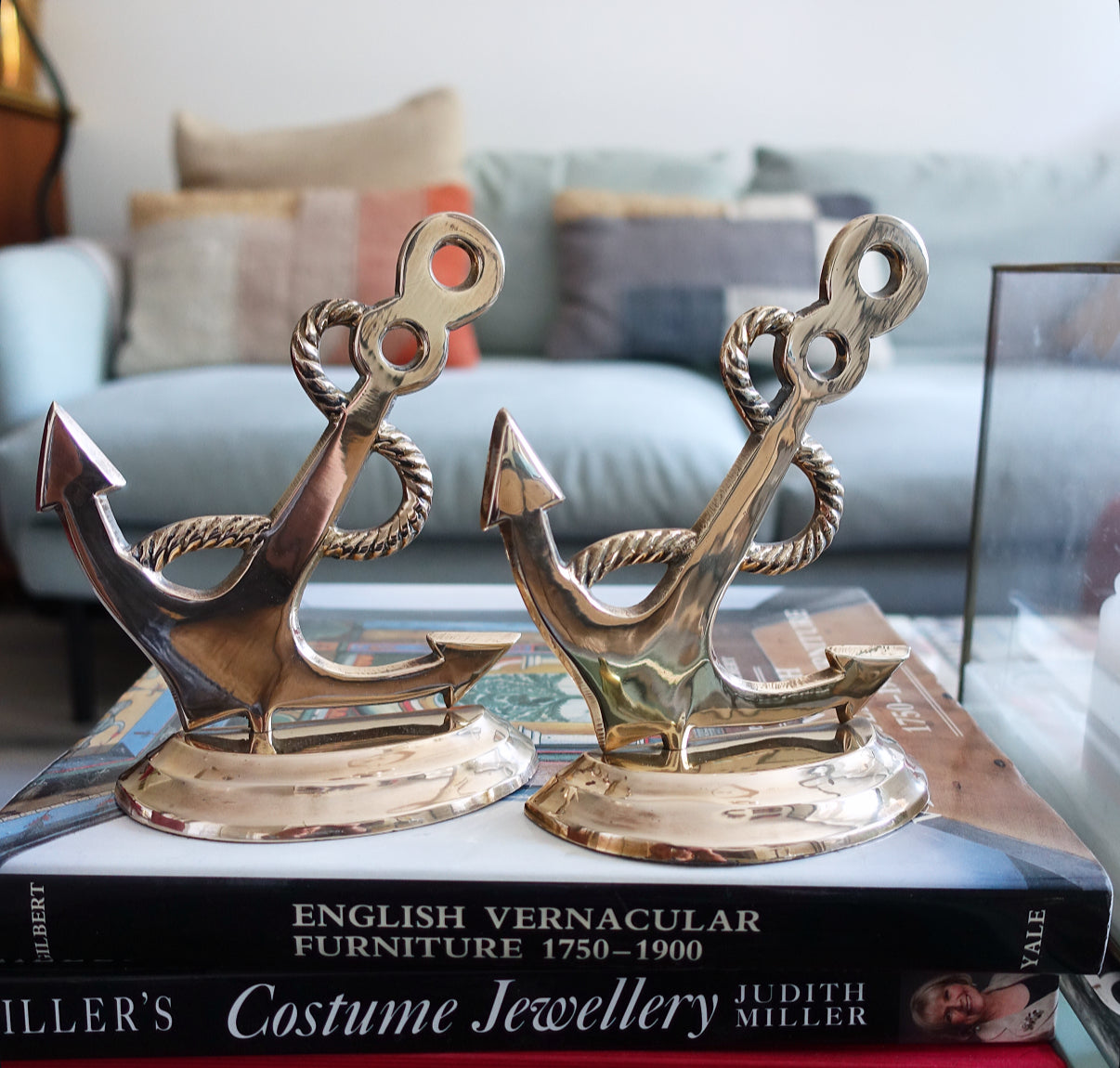 Pair of anchor bookends