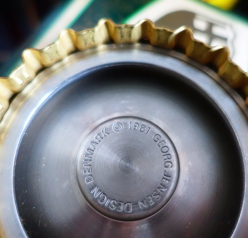 Georg Jensen giant bottle cap bottle opener