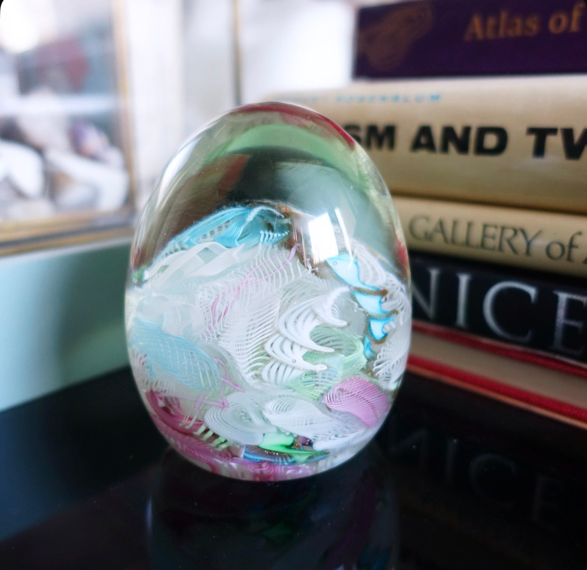 Fratelli Toso Murano glass paperweight