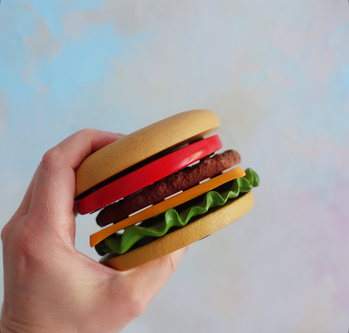 Burger coaster set