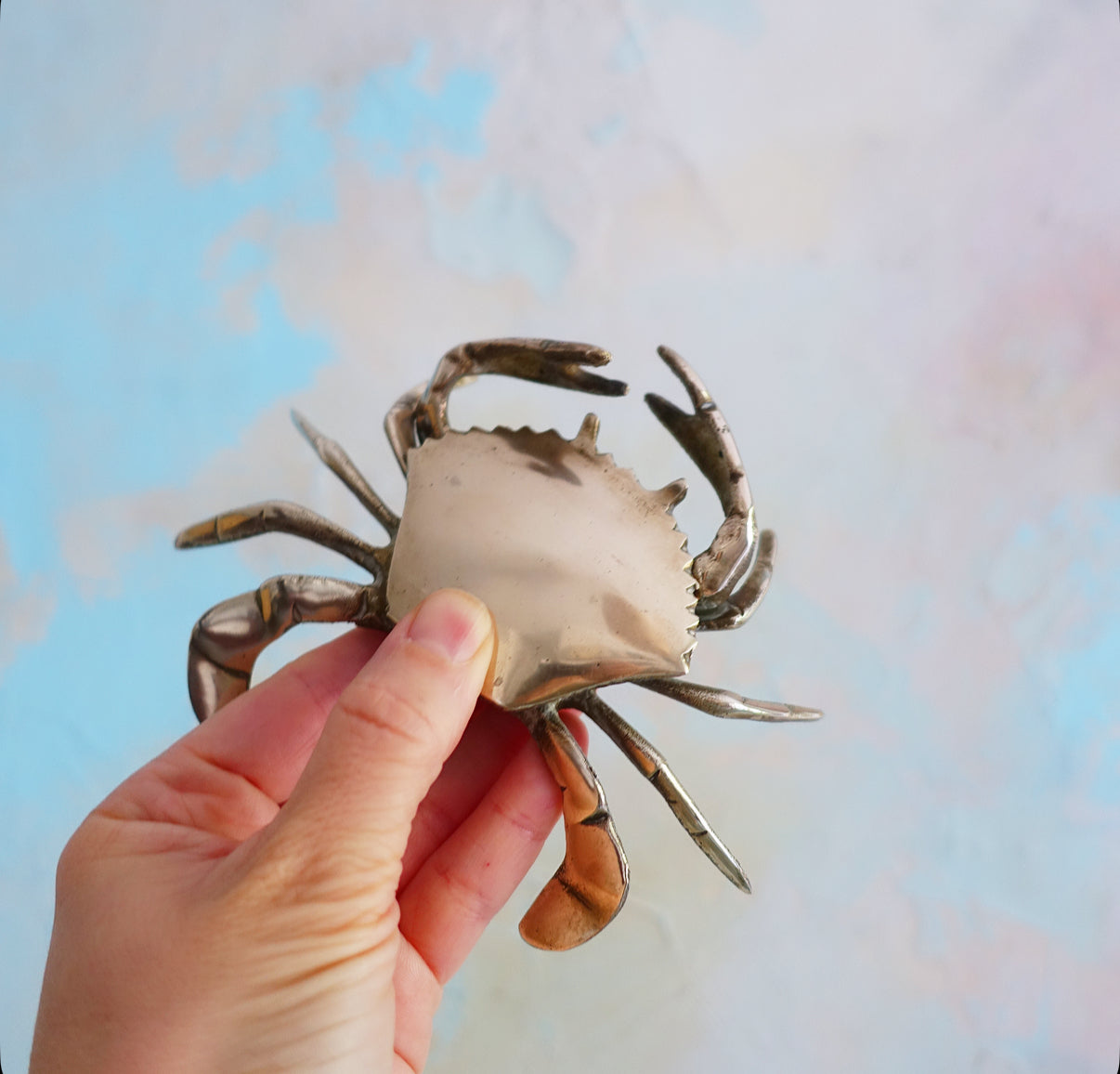Small brass crab