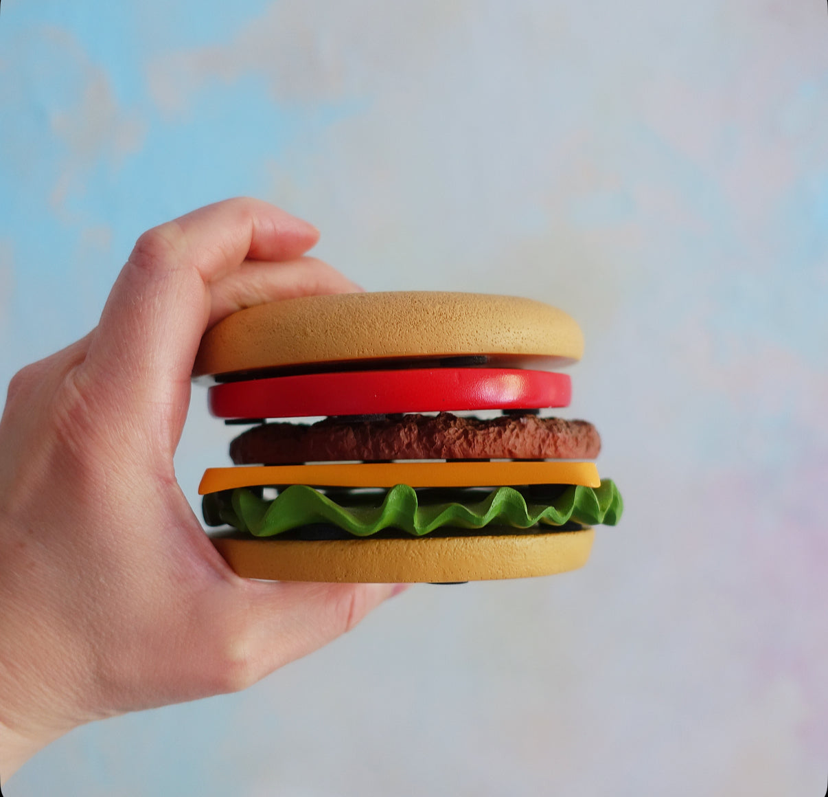 Burger coaster set