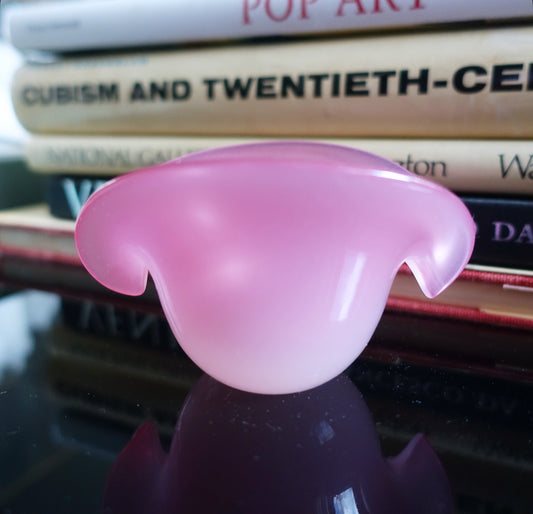 Baby Murano glass clam shell