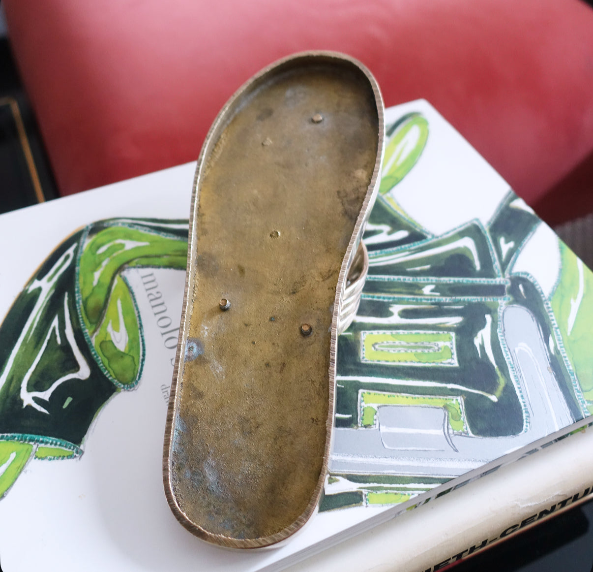 Brass flip flop
