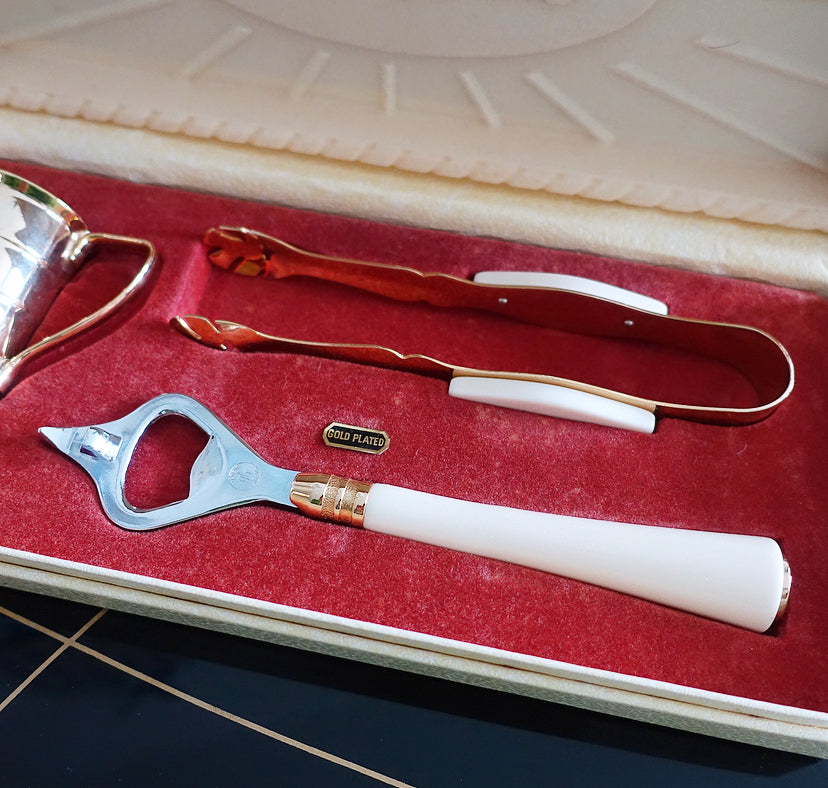 Mid-Century bar tool set