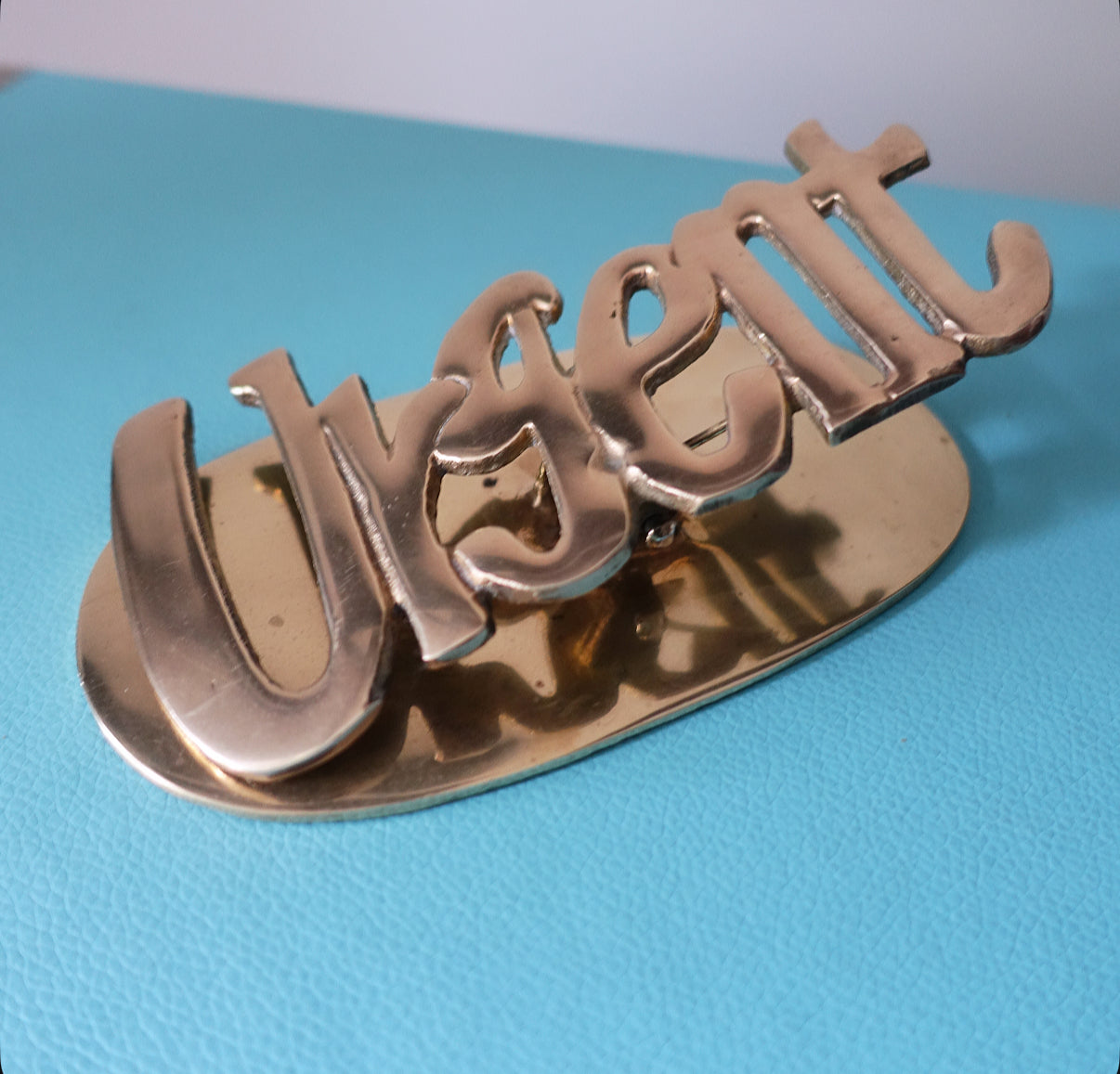 Brass paper clip