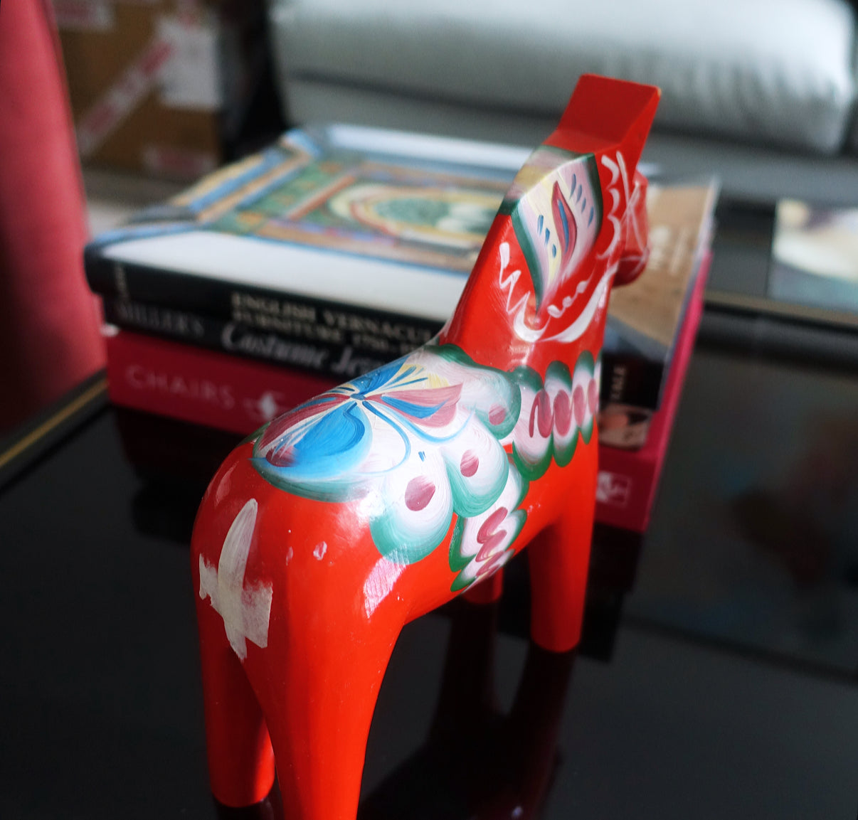 8 inch Swedish Dala Horse
