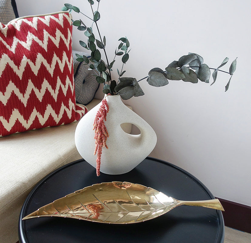 Brass Leaf Dish