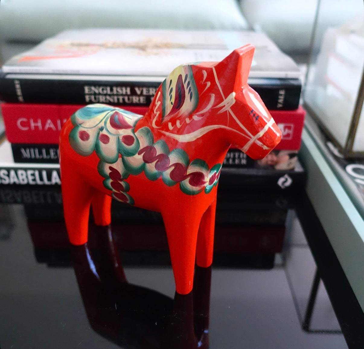 6 3/4 inch Swedish Dala horse