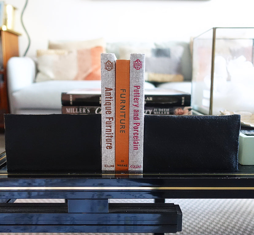 Pair of brass shell bookends