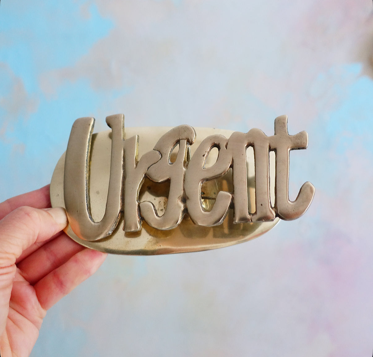 Brass paper clip