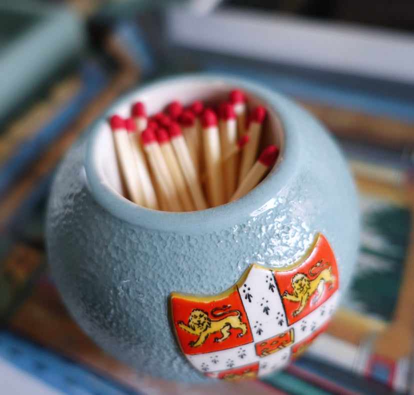 Cambridge University Stoneware Match Holder