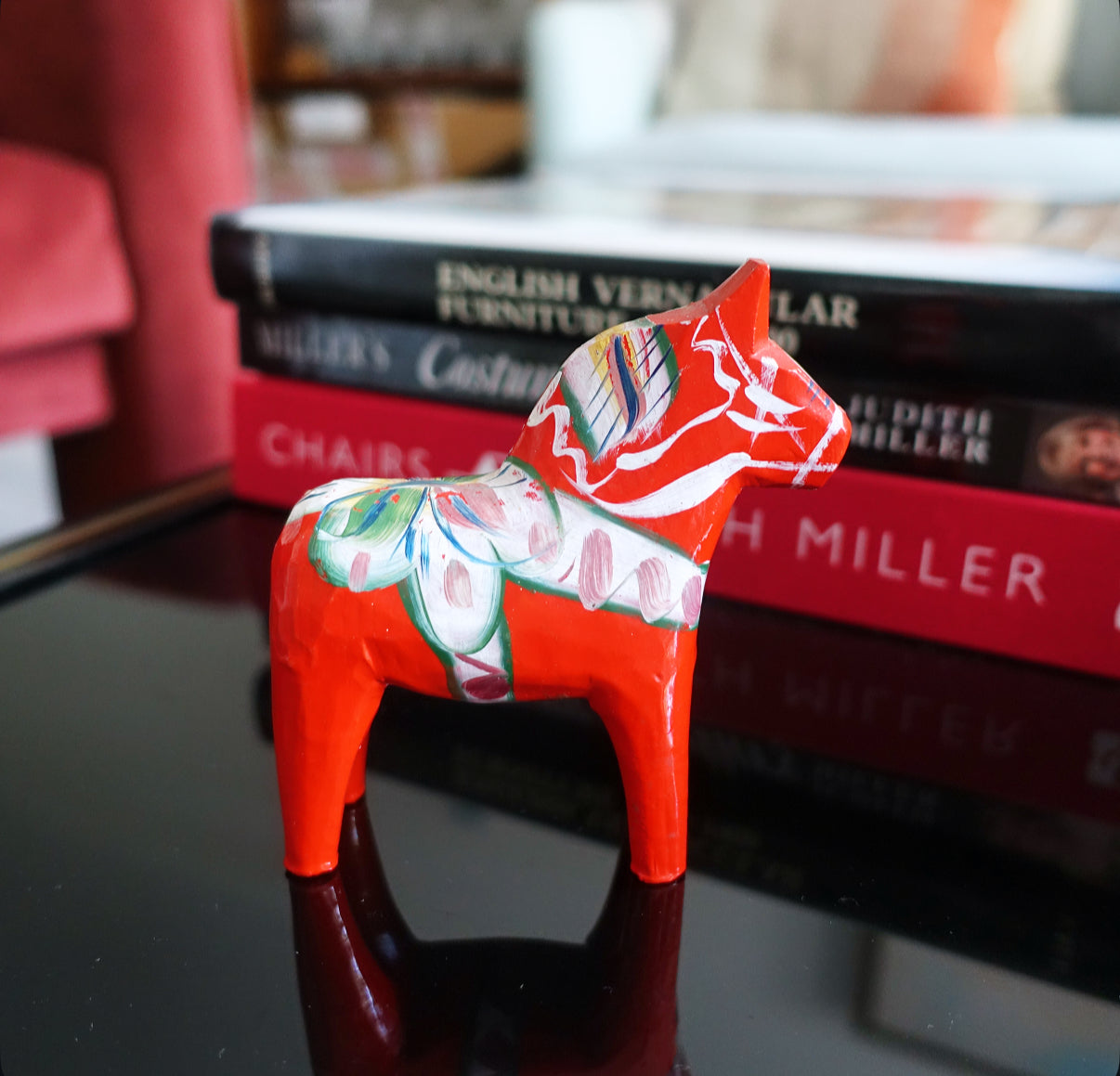 4 inch Swedish Dala horse