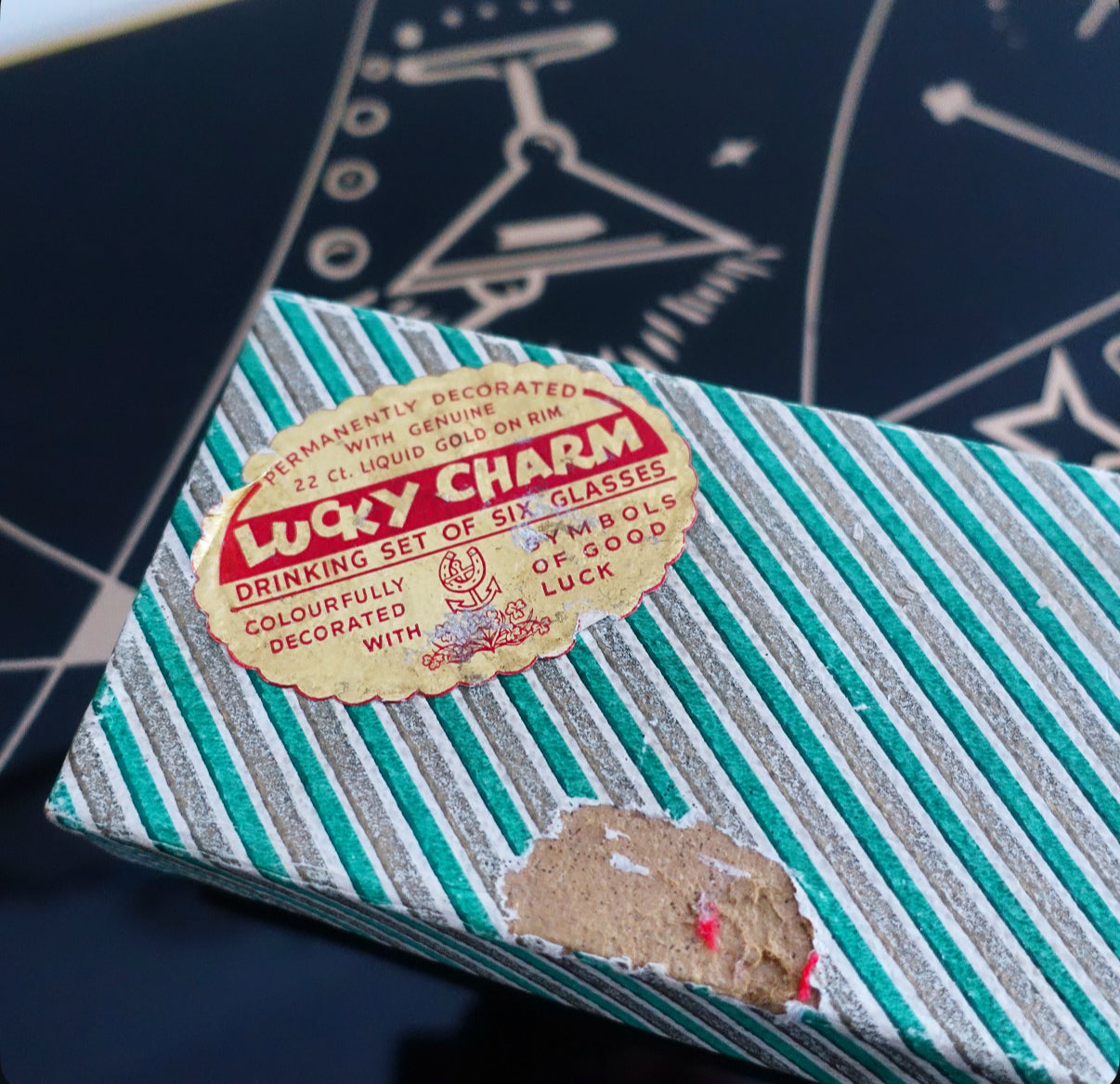 Lucky charm shot glasses
