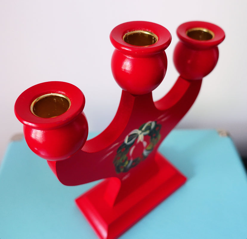Swedish Wreath candelabra