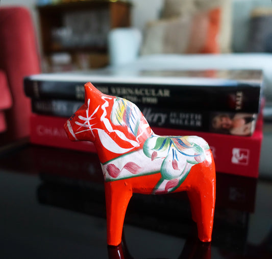 4 inch Swedish Dala horse