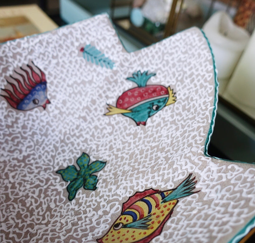 Hand Painted Italian ceramic bowl