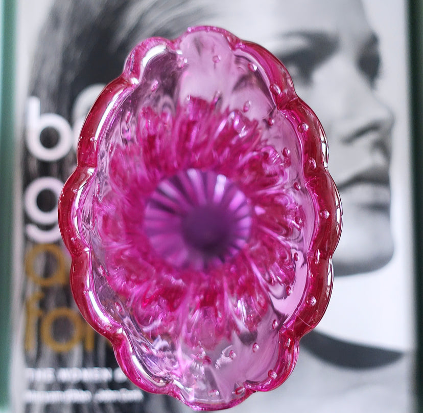 Murano Bullicante Glass Vase