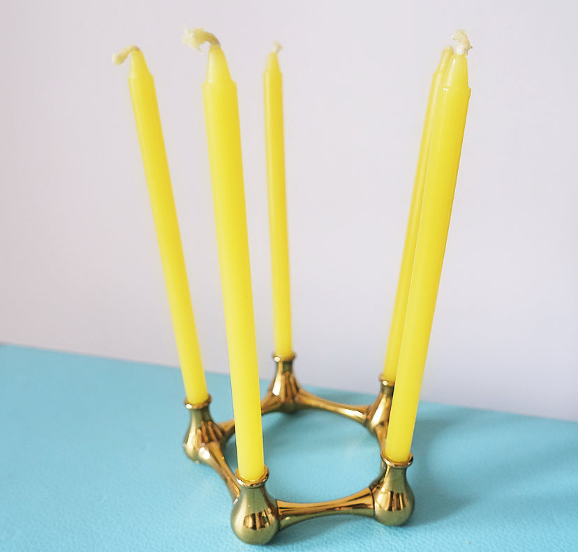 Jens Quistgaard brass candle holder