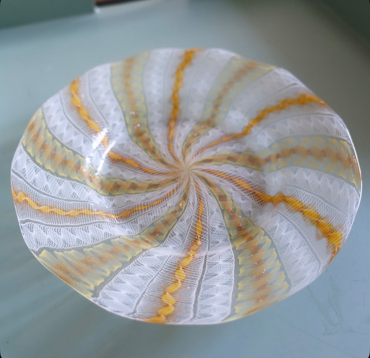 Butterscotch Salviati Zanfirico dish