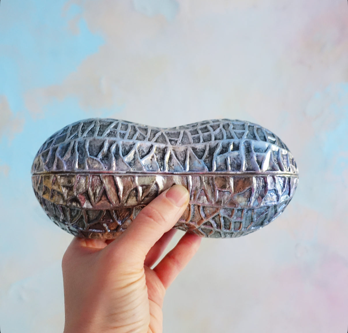 Giant peanut container