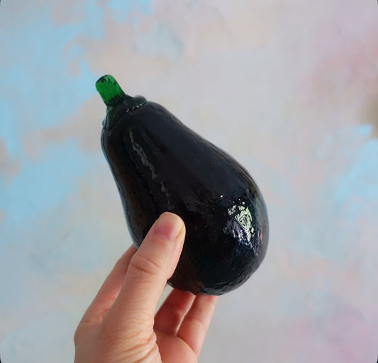 Art glass avocado