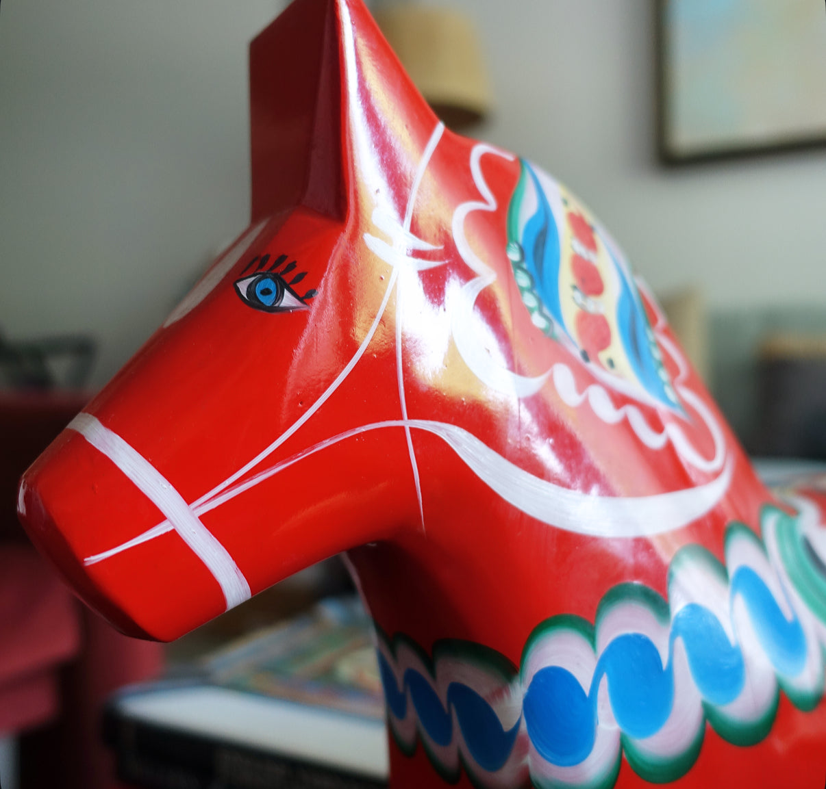 13.5 inch Swedish Dala horse