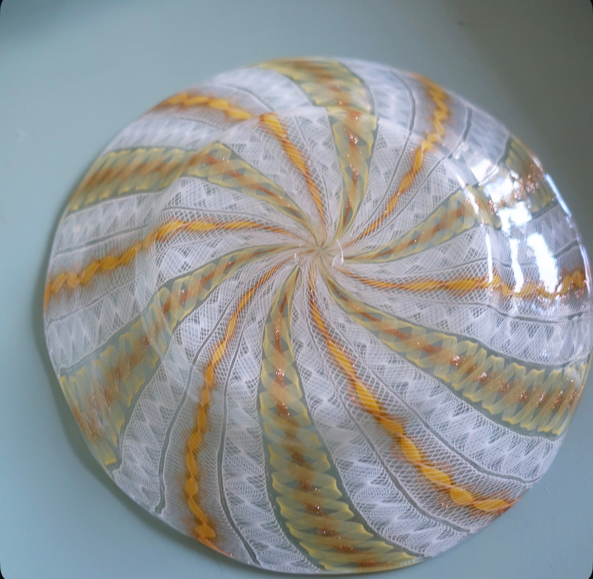 Butterscotch Salviati Zanfirico dish
