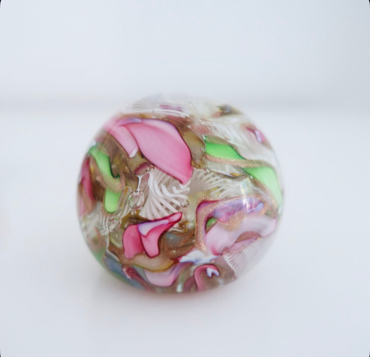 Bizantino murano glass paperweight (D)