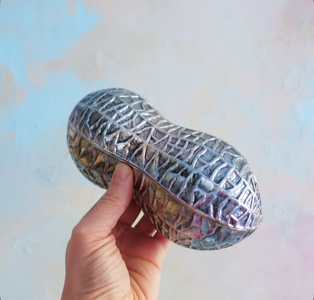Giant peanut container