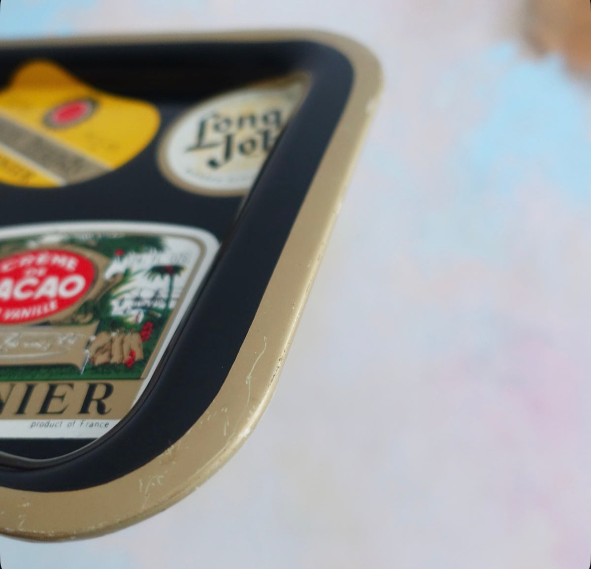 Vintage bar tray