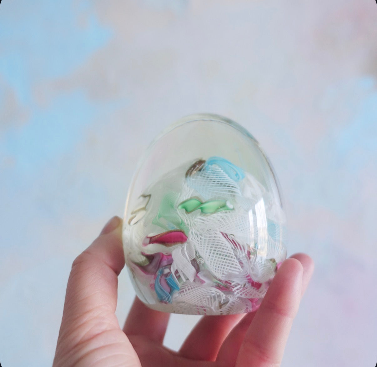 Fratelli Toso Murano glass paperweight