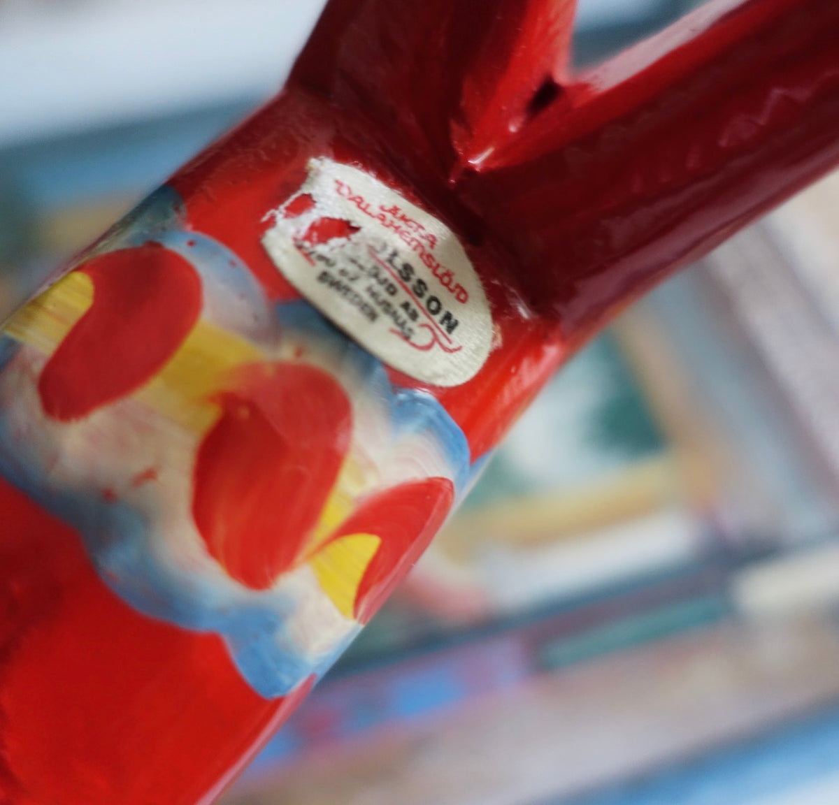 5 1/4 inch Swedish Dala horse