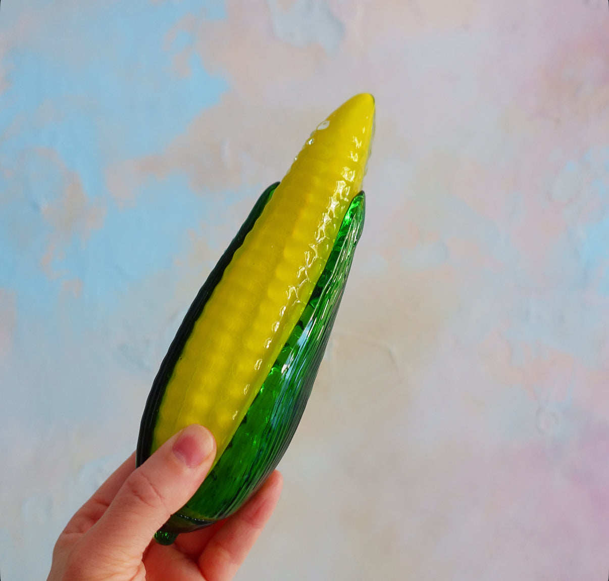 Art glass corn