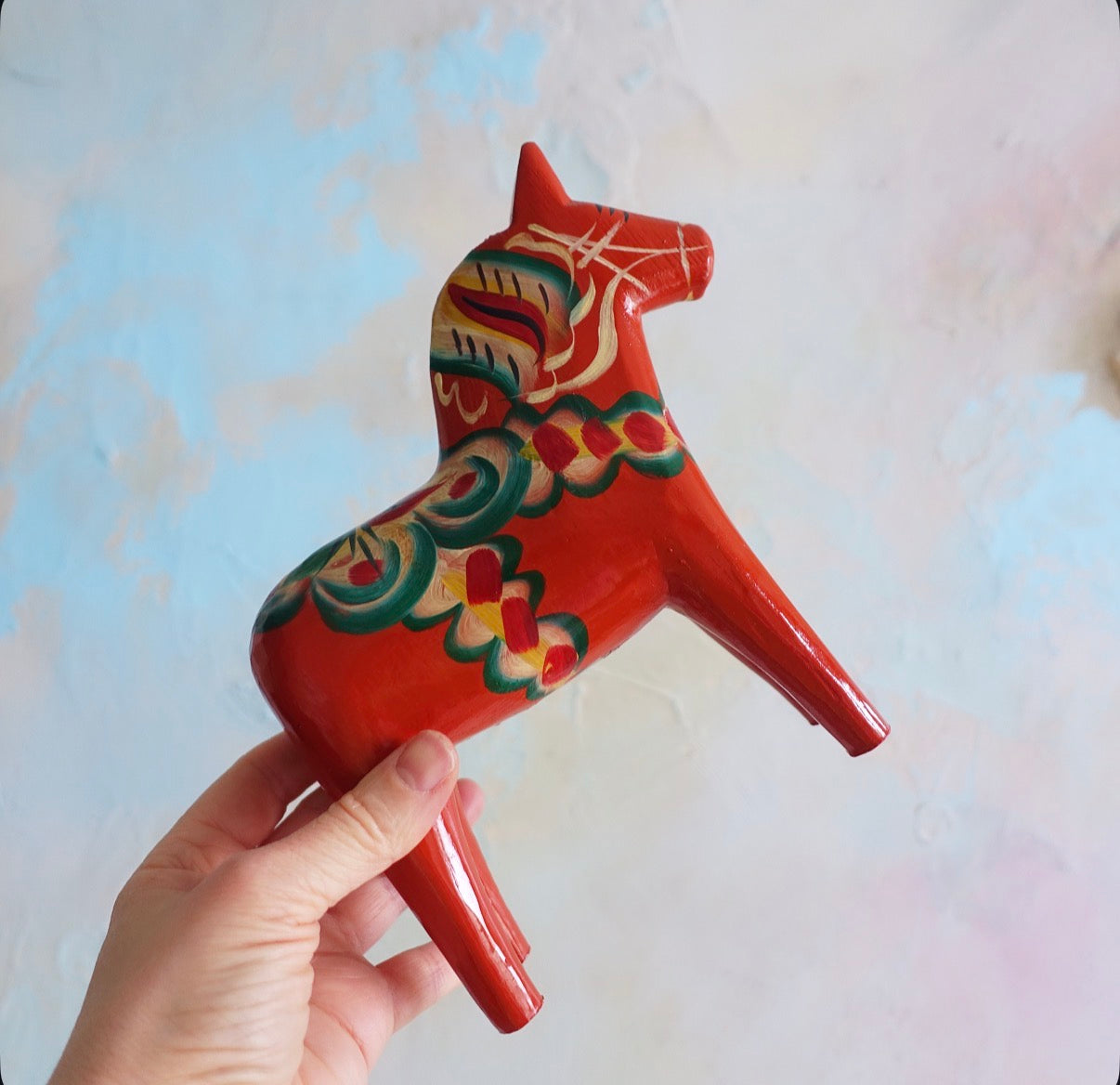 6 3/4 inch Dala horse