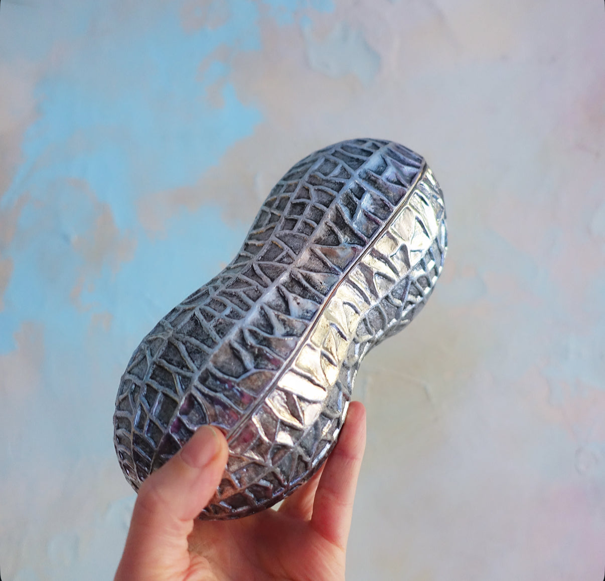 Giant peanut container