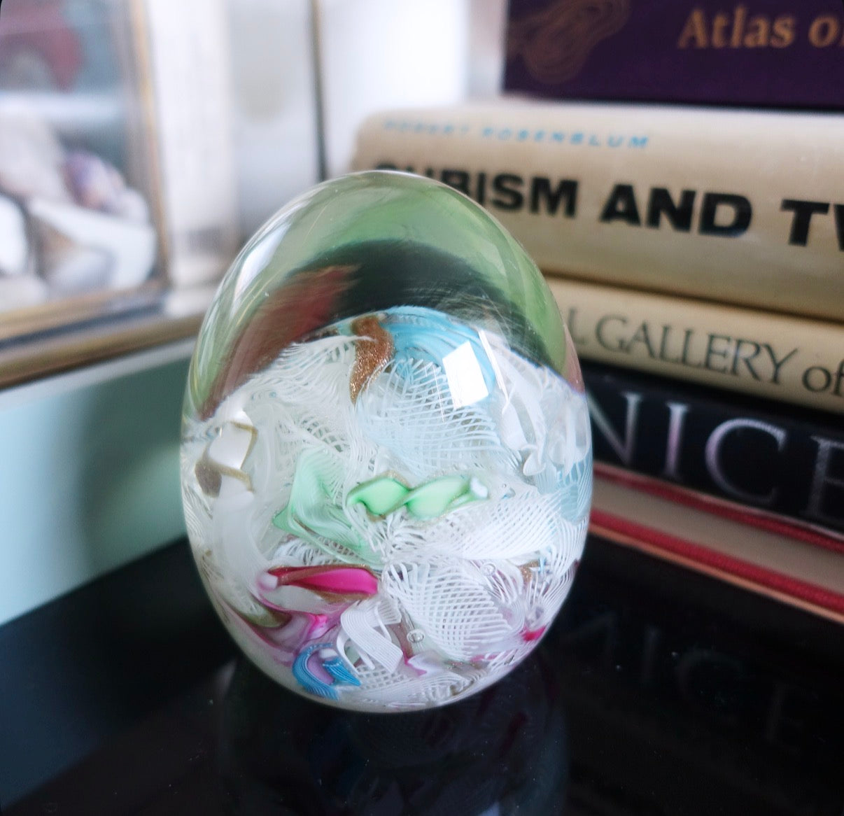 Fratelli Toso Murano glass paperweight