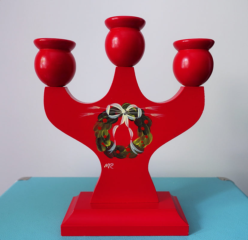 Swedish Wreath candelabra