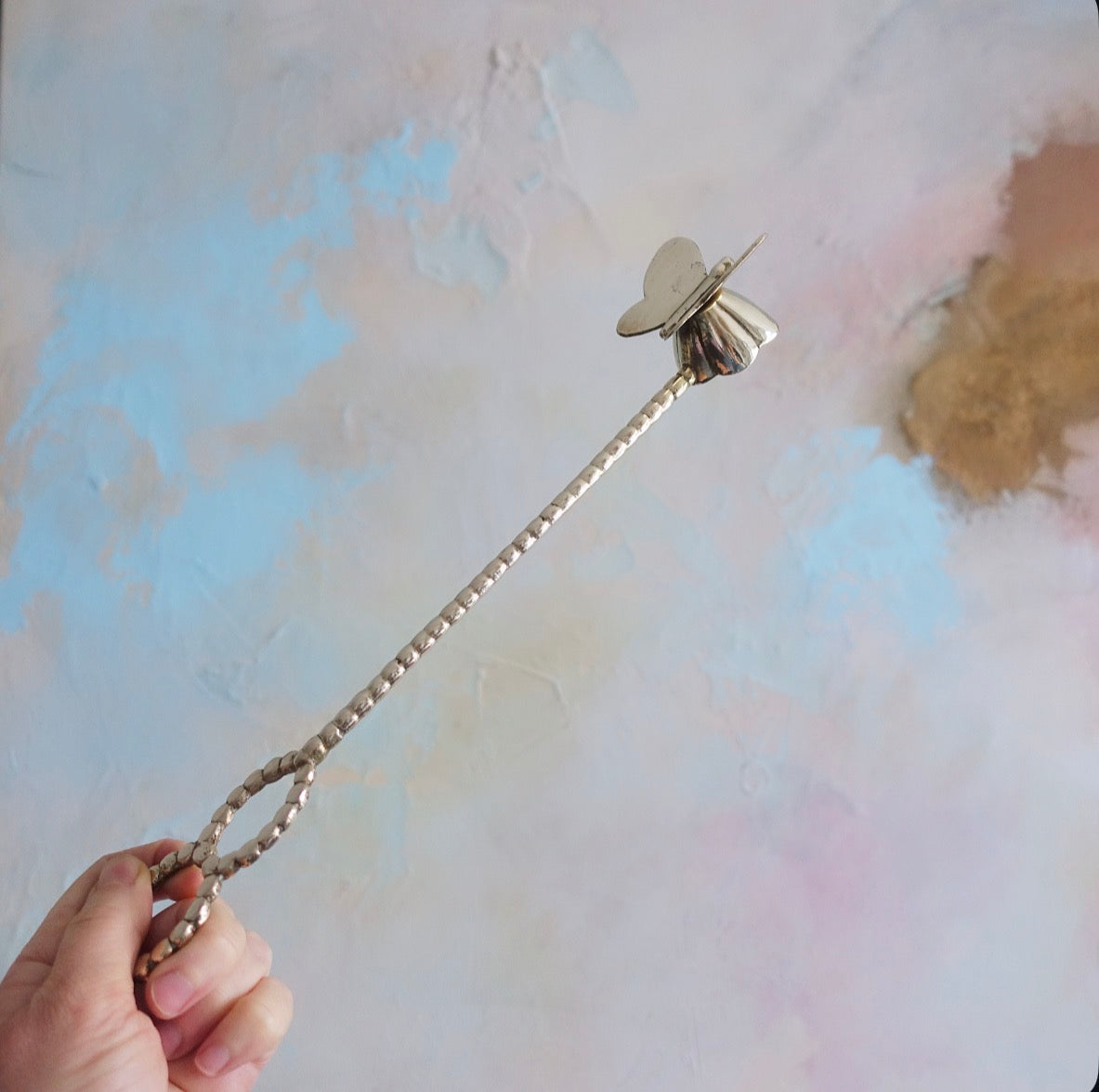 Butterfly candle snuffer