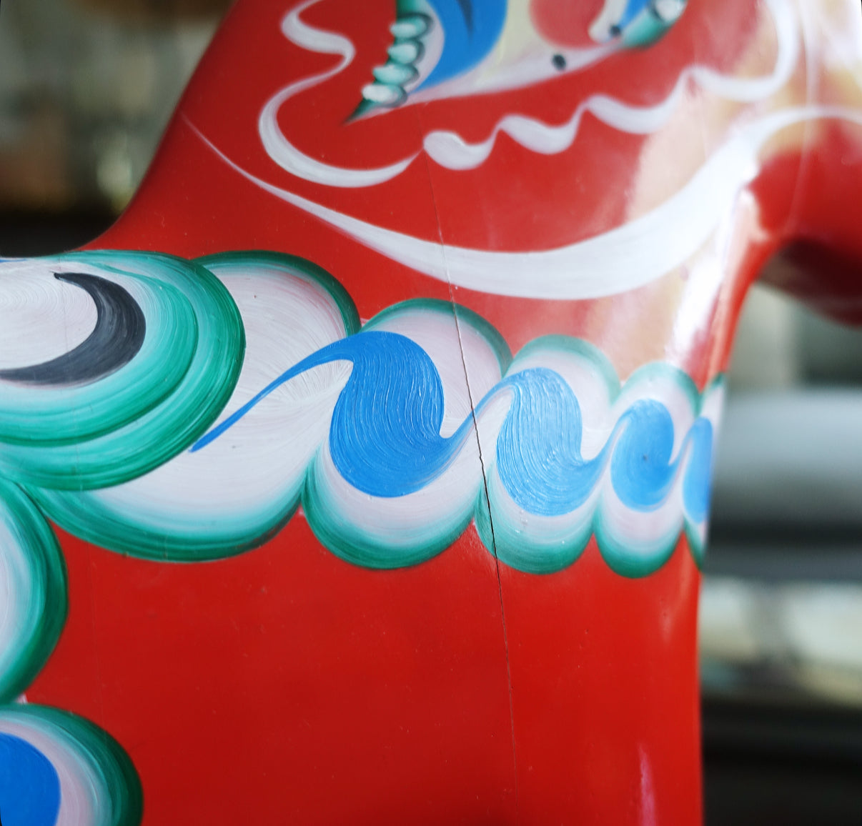 13.5 inch Swedish Dala horse