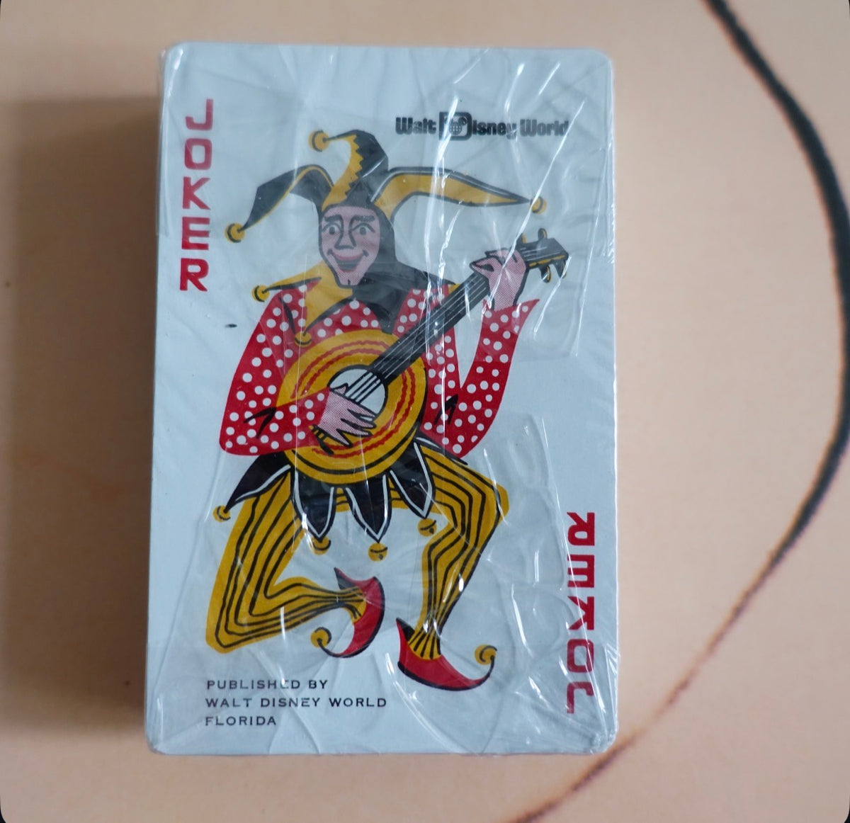 Vintage Mickey Mouse playing cards
